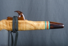 Ponderosa Pine Burl Native American Flute, Minor, Mid B-4, #J8K (11)